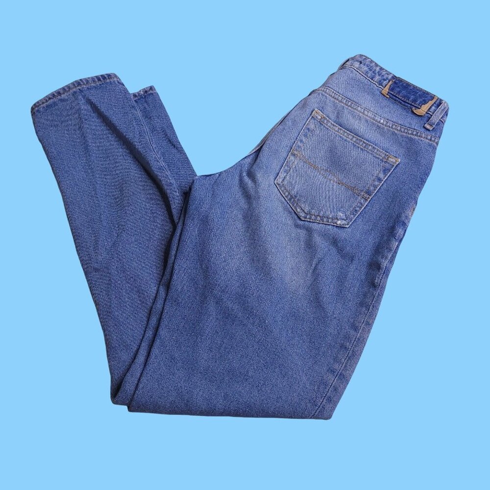 Zara Basic Womens Z1975 Skinny Jeans 4 Button Fly Mid Rise Light Wash
